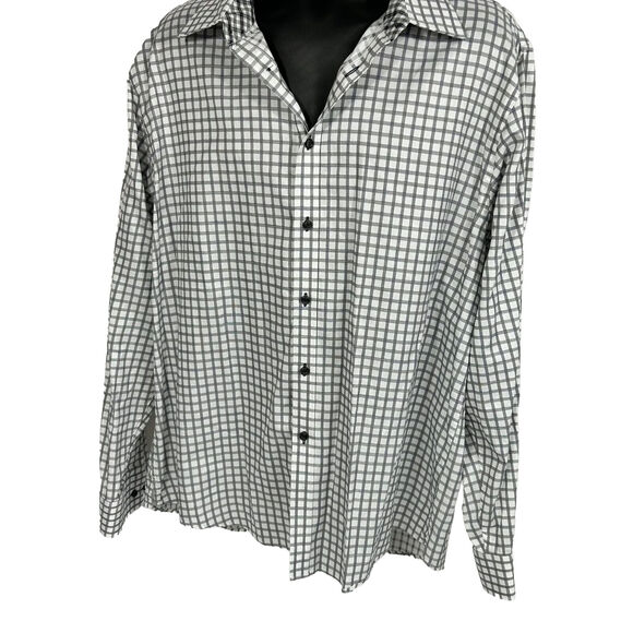 JBH By JHANE BARNES Long Sleeve Button Up Mens Sz XxL Slim Fit Shirt Collard - Picture 7 of 12